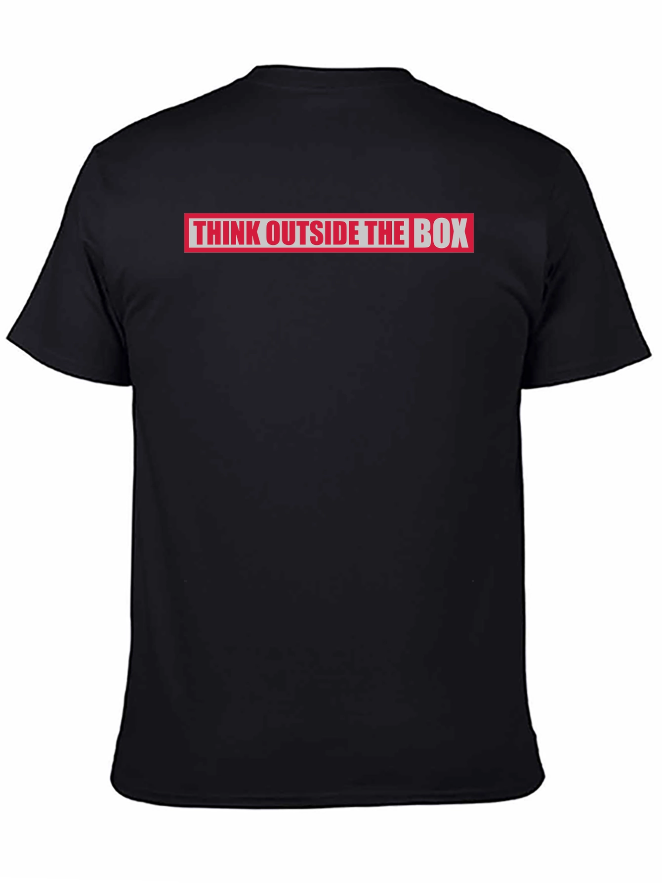 Think Outside the Box Graphic Tee - Black