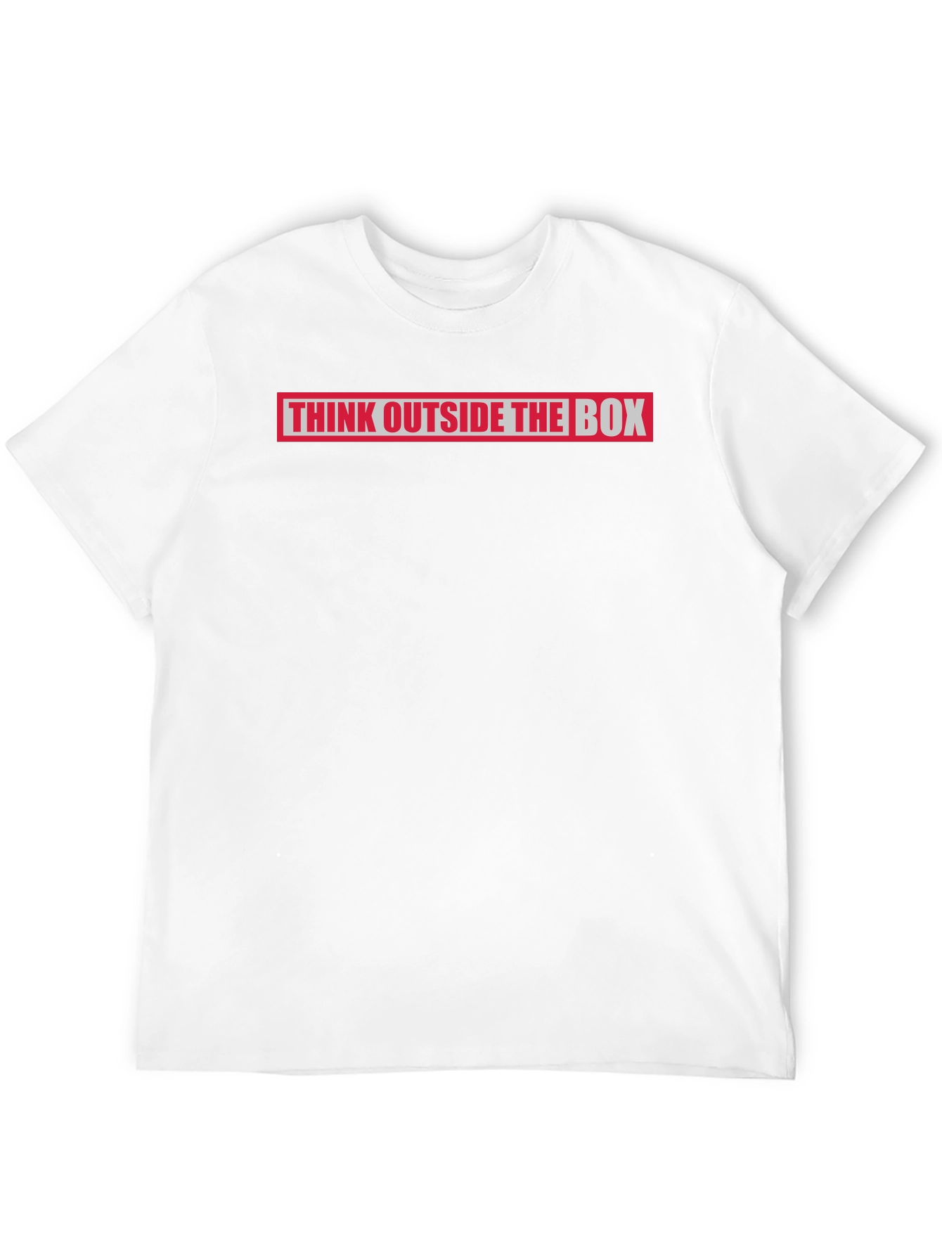 Think Outside the Box Graphic Tee - Black