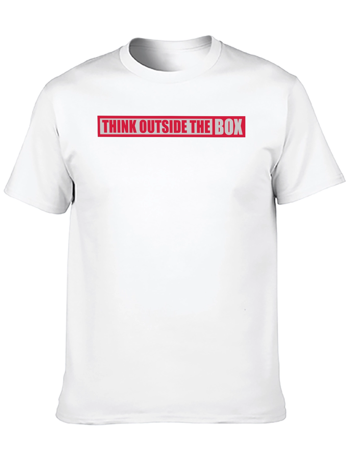 Think Outside the Box Graphic Tee - Black