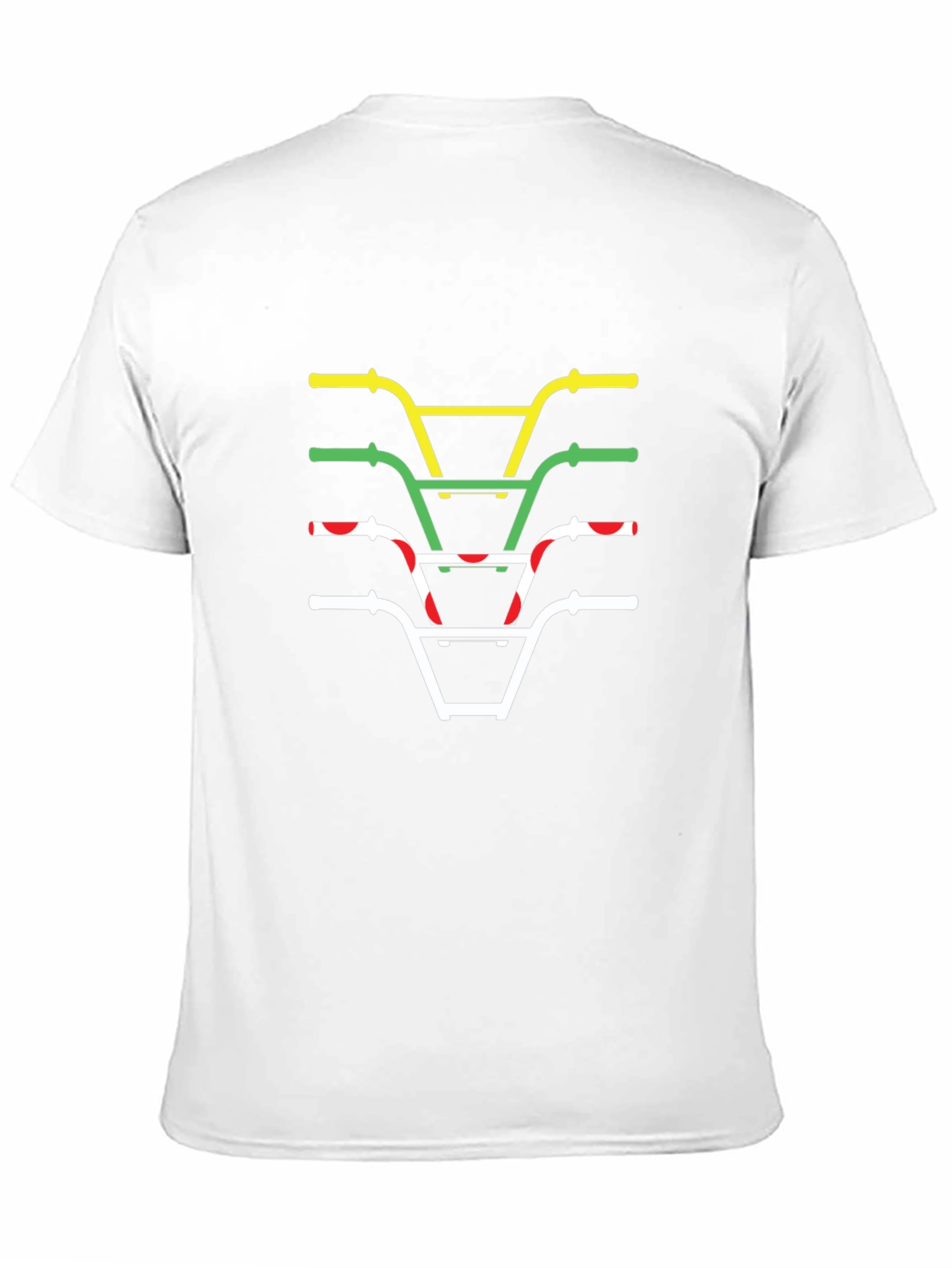 BMX Handlebars Graphic Tee - Cool Bike Lover Shirt