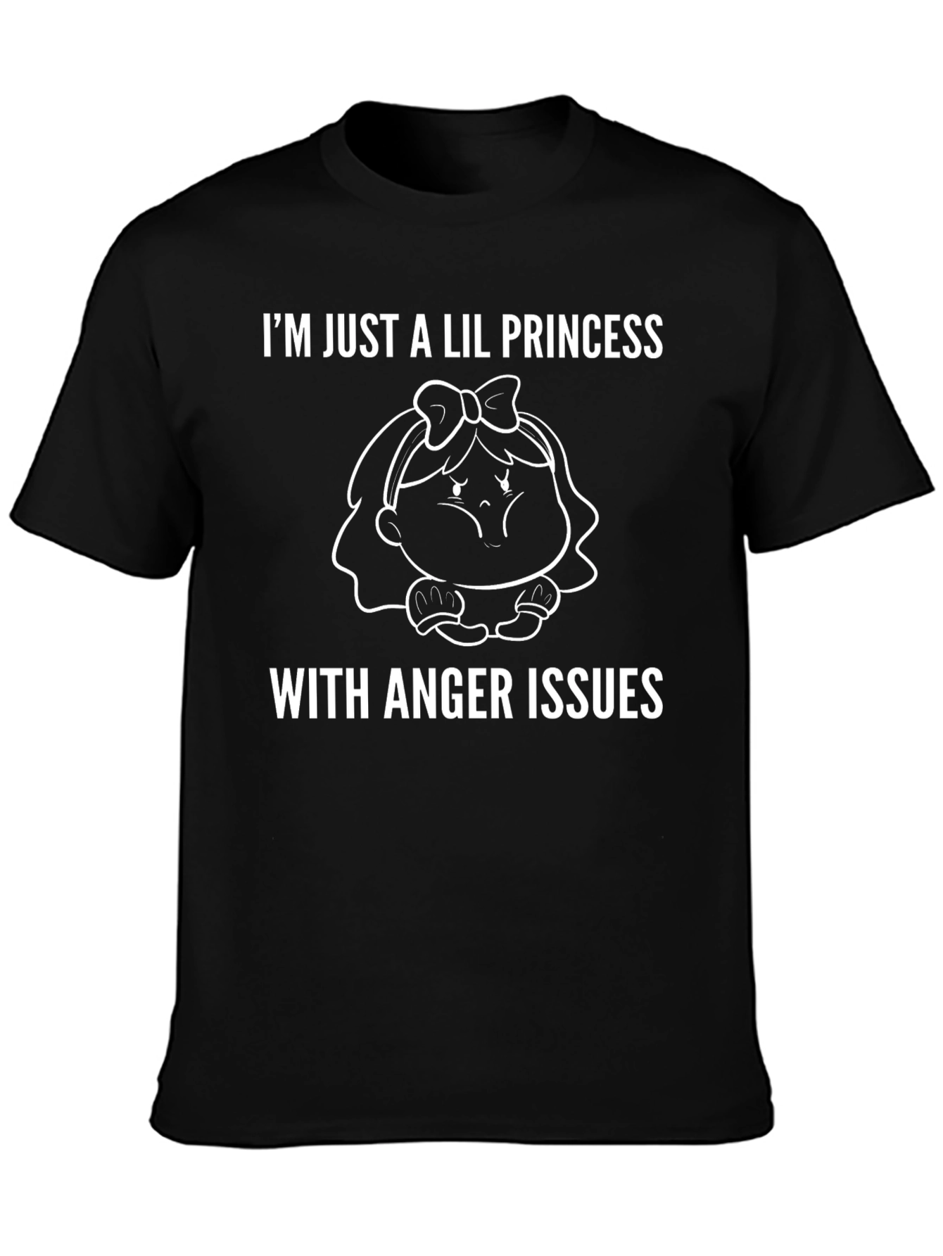 Lil Princess with Anger Issues T-Shirt