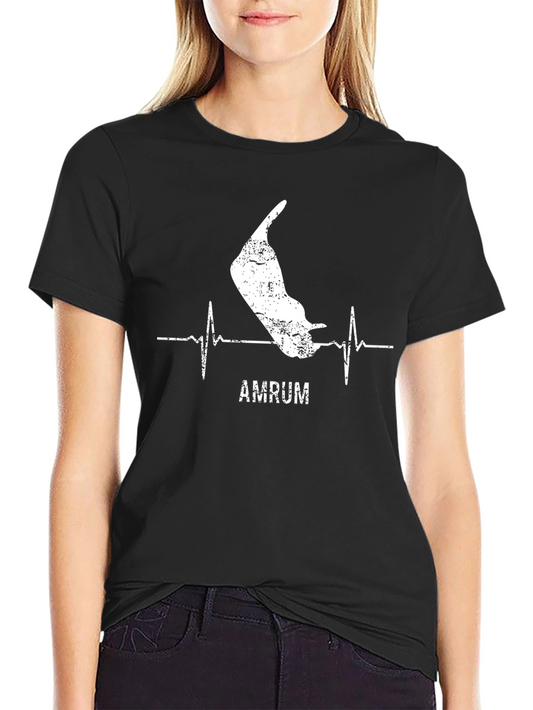Amrum Heartbeat T-Shirt - Island Lover Tee