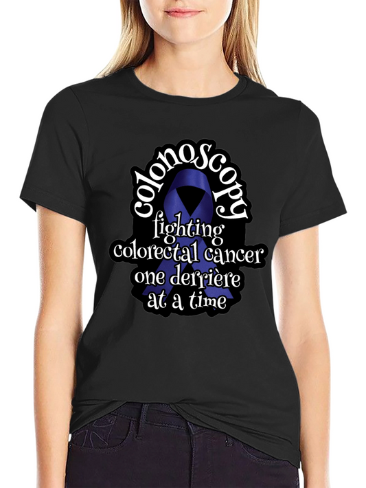Colonoscopy Colorectal Cancer Awareness T-Shirt