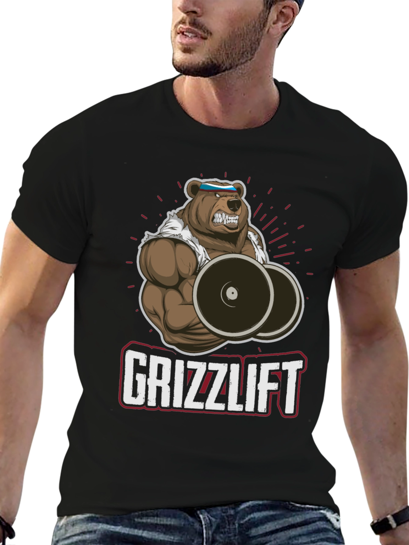 Grizzlift Bear Gym T-Shirt