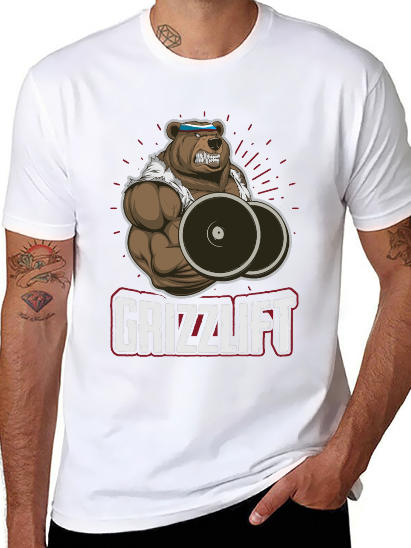 Grizzlift Bear Gym T-Shirt