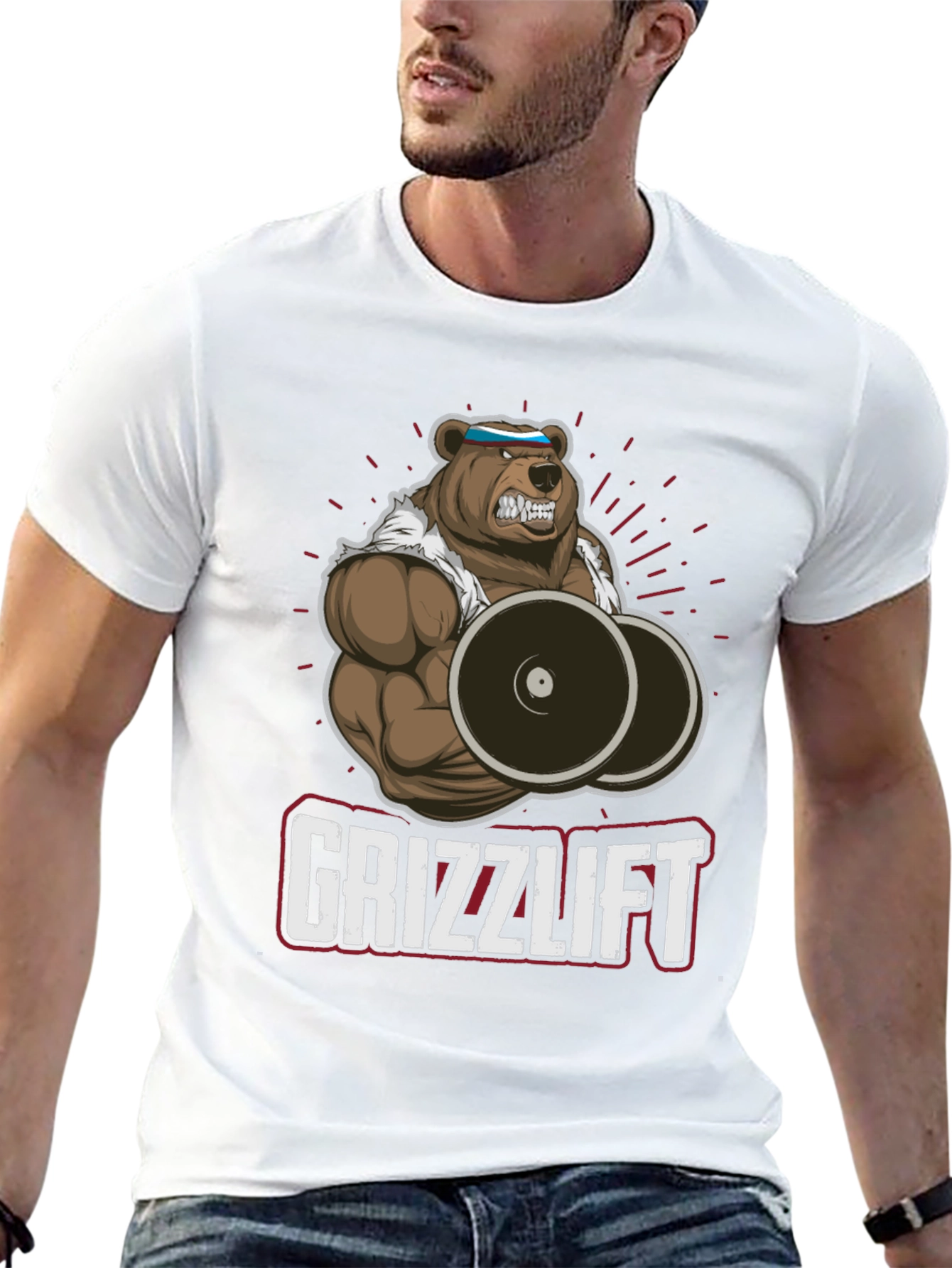 Grizzlift Bear Gym T-Shirt