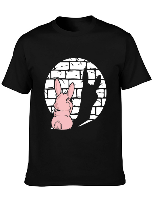 Funny Bunny Hand Shadow T-Shirt