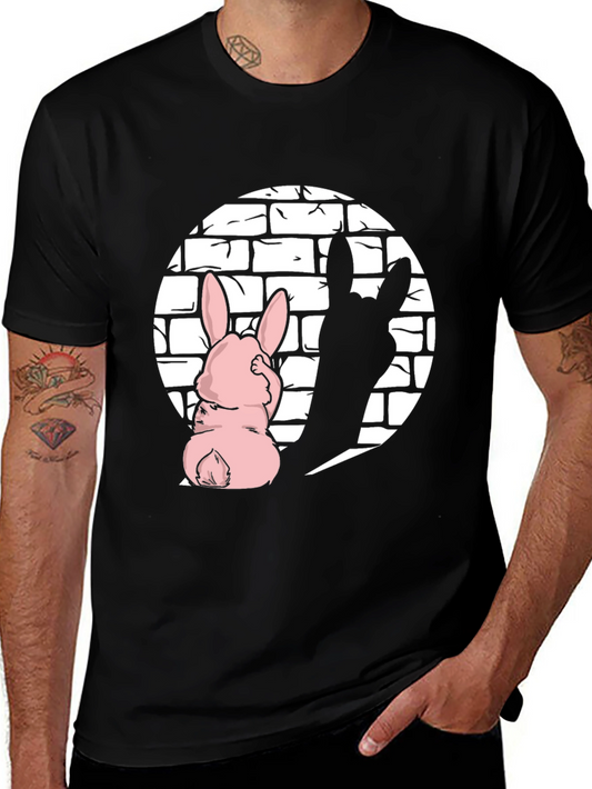 Funny Bunny Hand Shadow T-Shirt