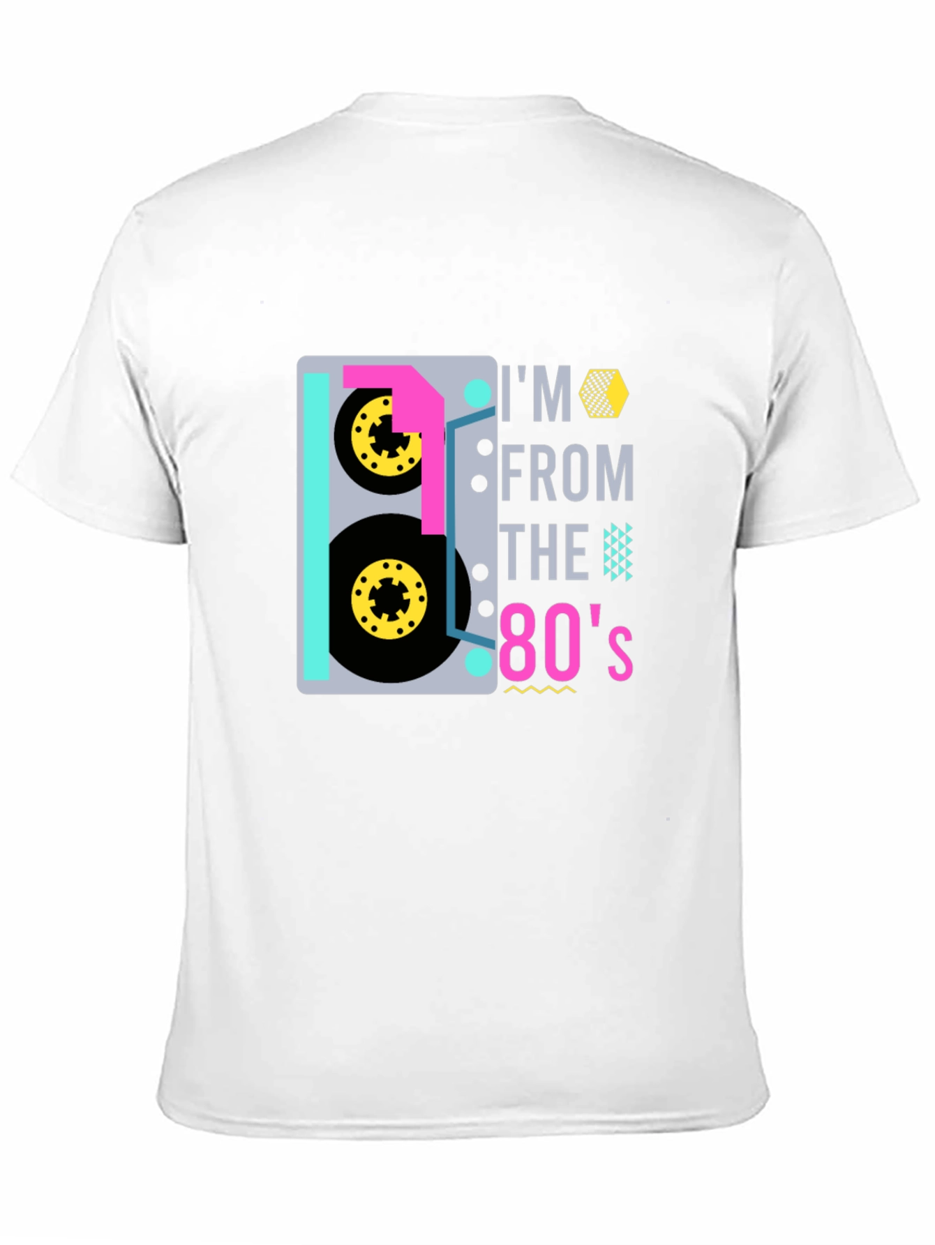 Retro 80s Cassette Tape Graphic T-Shirt