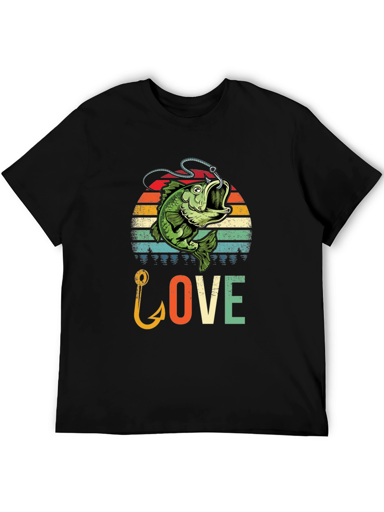 Fishing Lover Graphic T-Shirt