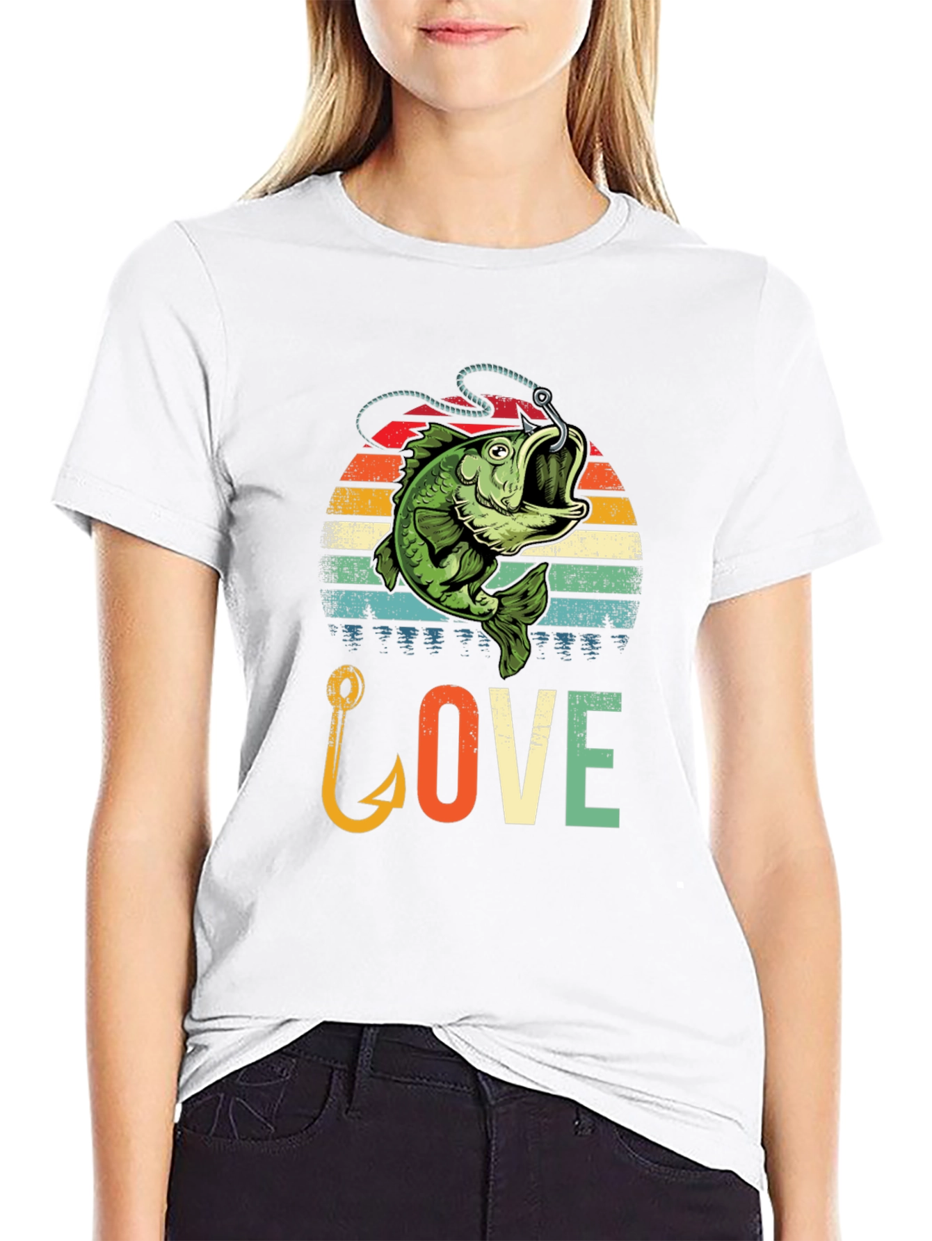 Fishing Lover Graphic T-Shirt