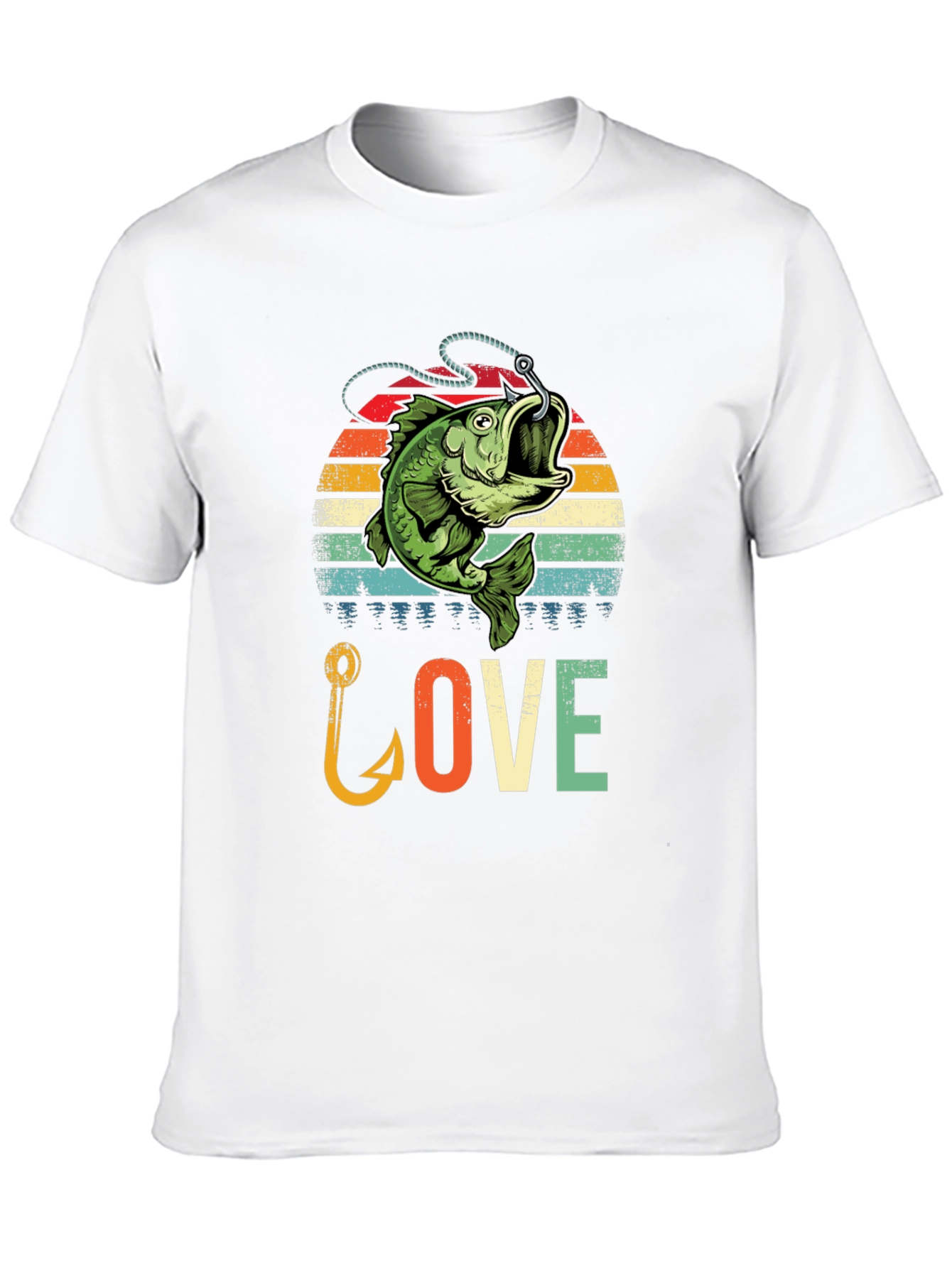 Fishing Lover Graphic T-Shirt