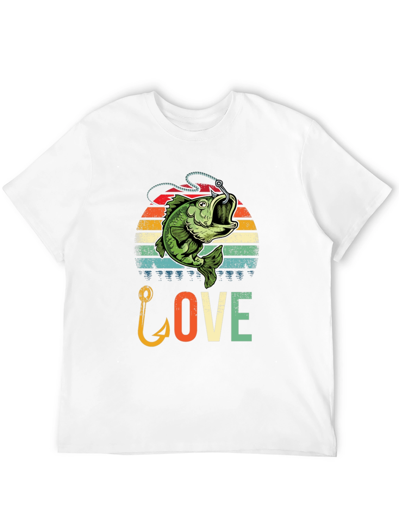 Fishing Lover Graphic T-Shirt