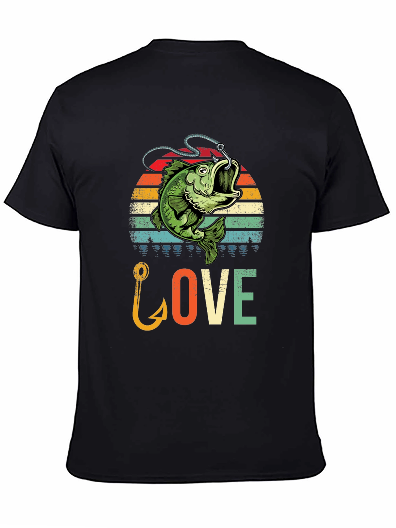 Fishing Lover Graphic T-Shirt
