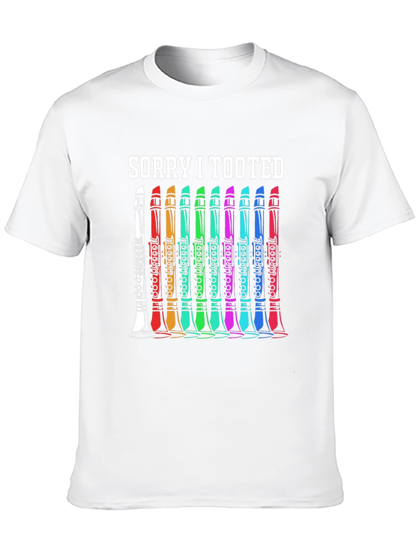 Sorry I Tooted Flute T-Shirt