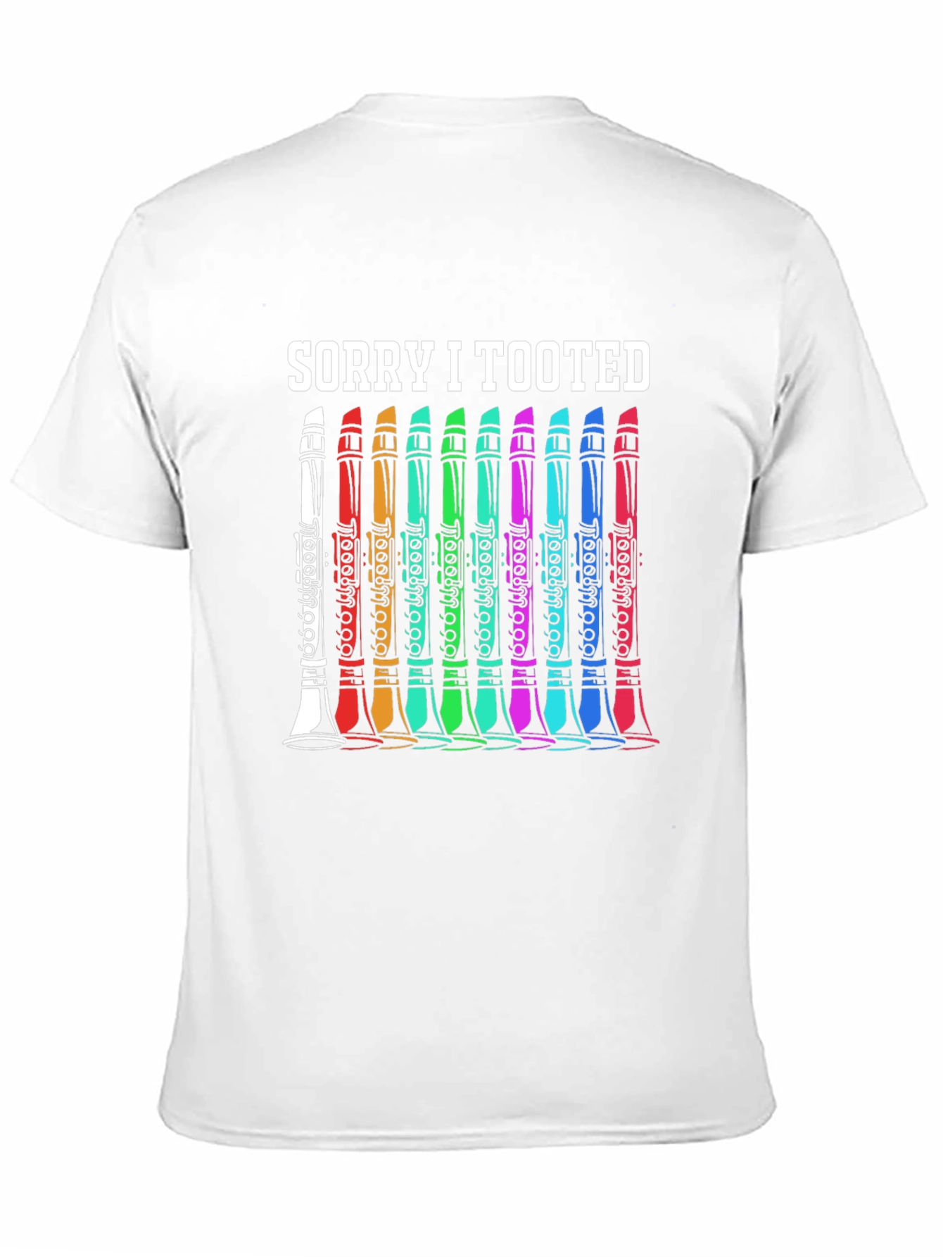 Sorry I Tooted Flute T-Shirt