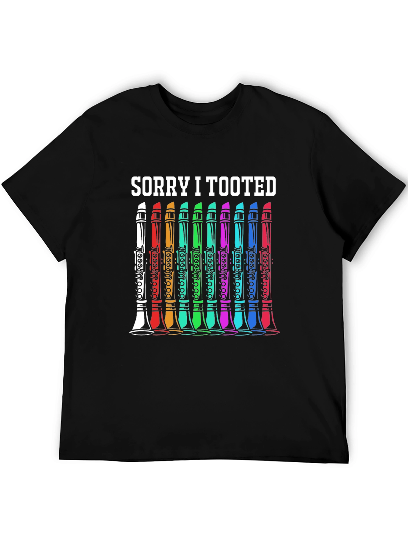 Sorry I Tooted Flute T-Shirt