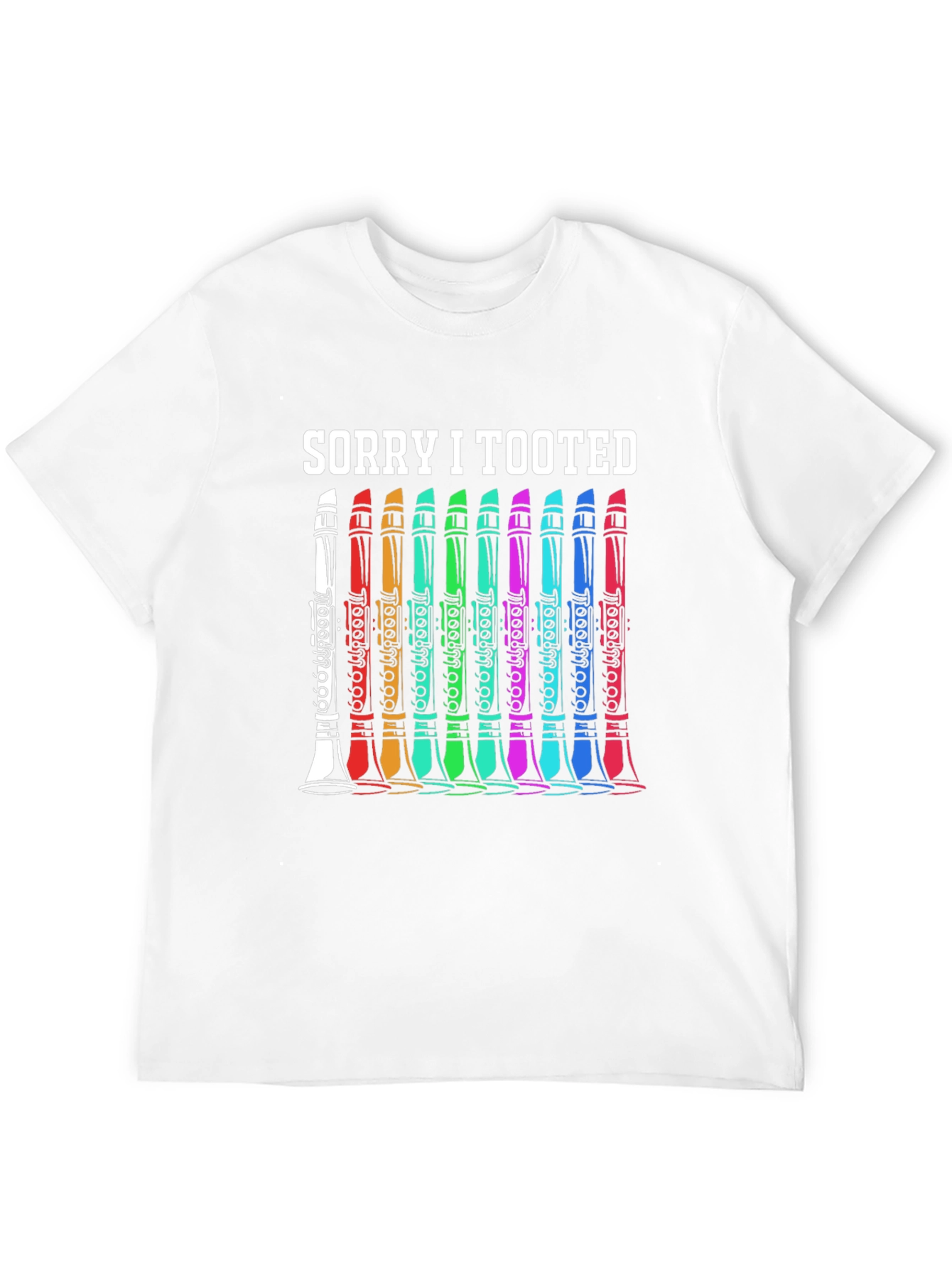 Sorry I Tooted Flute T-Shirt