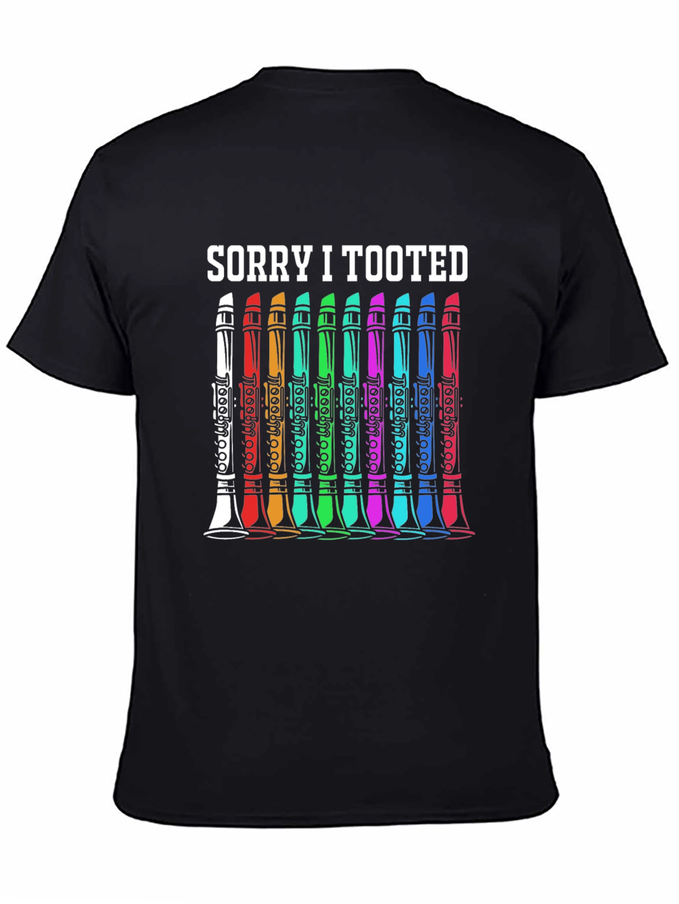 Sorry I Tooted Flute T-Shirt