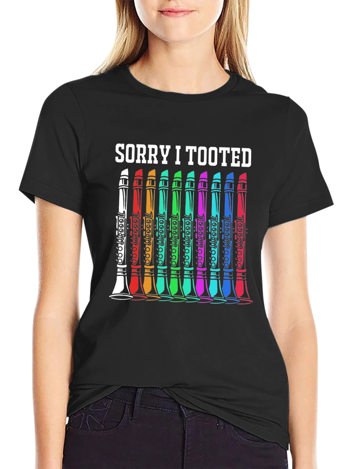 Sorry I Tooted Flute T-Shirt