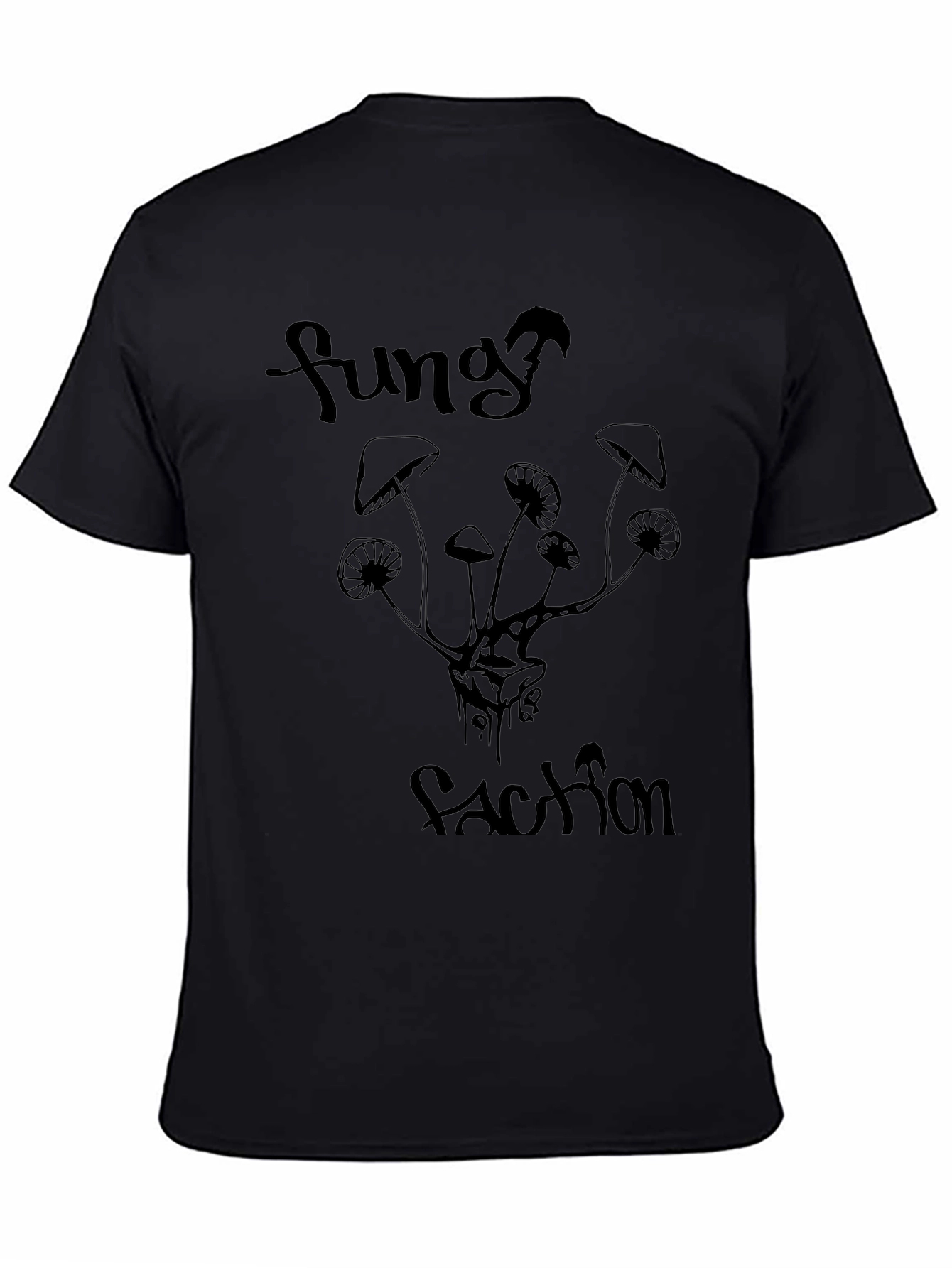 Funky Fungi T-Shirt - Black