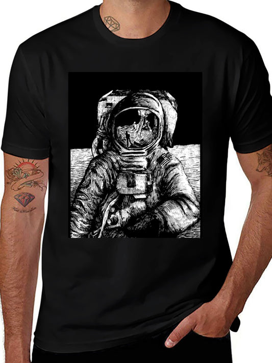 Astronaut Graphic Tee - Space Explorer T-Shirt