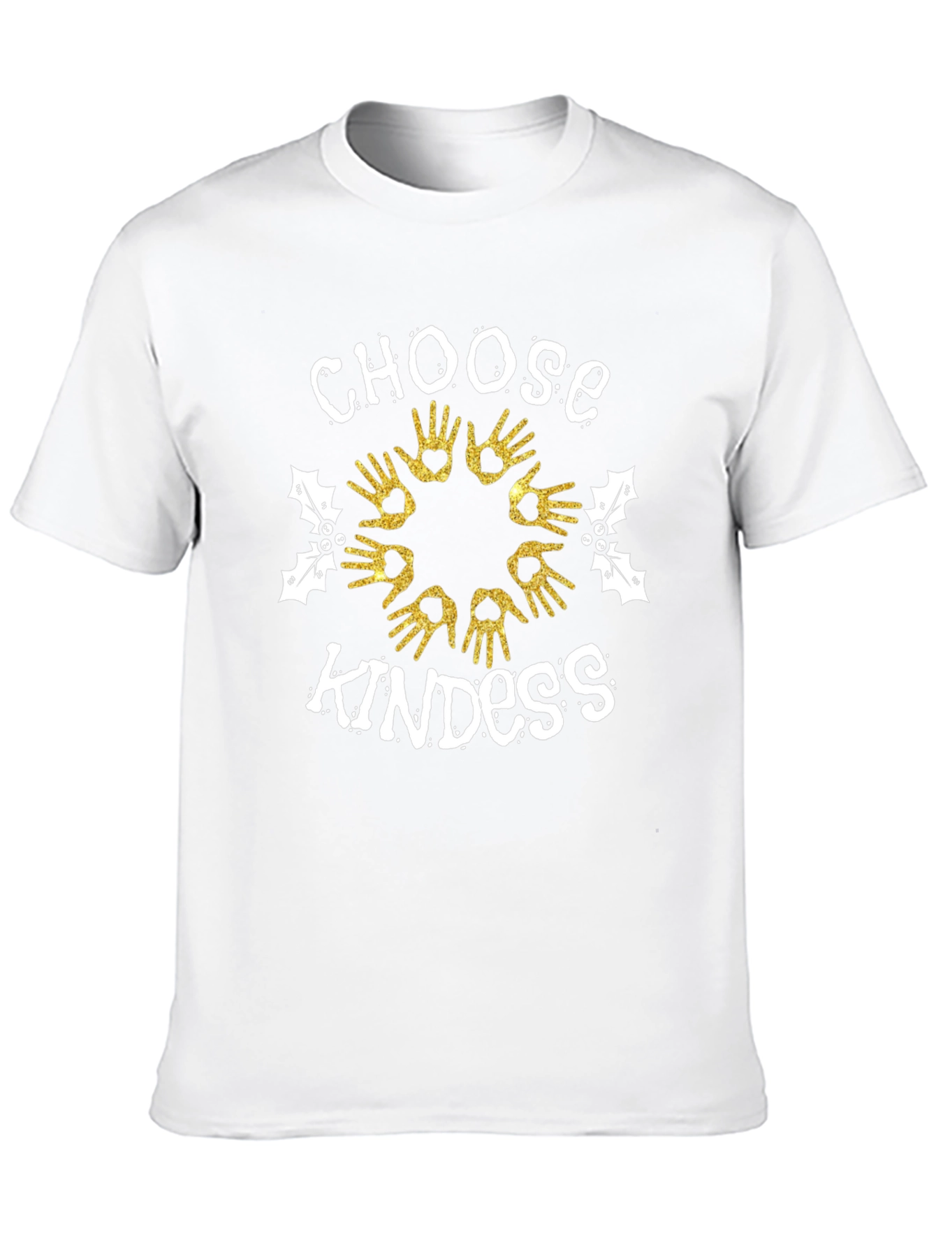 Choose Kindness T-Shirt: Hand Print Design