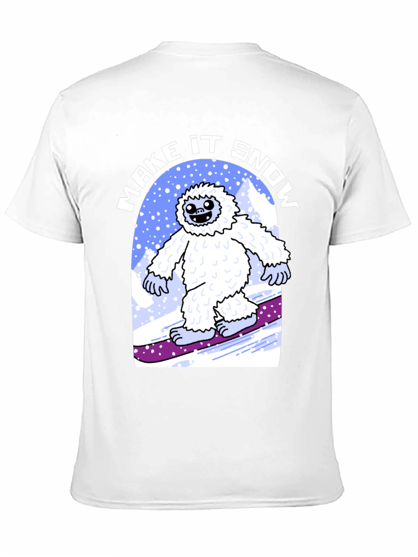 Make It Snow Yeti T-Shirt