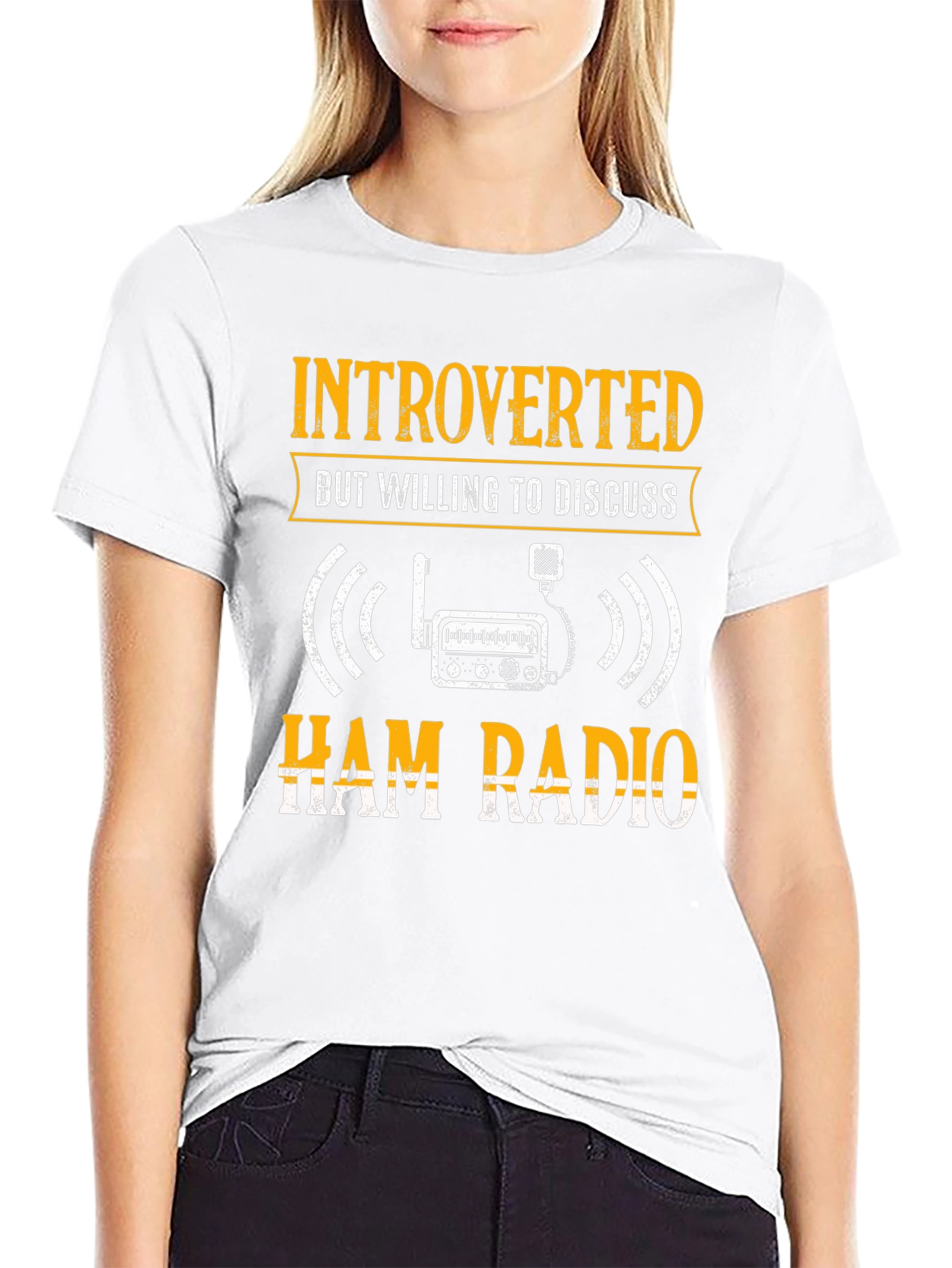 Introverted Ham Radio T-Shirt