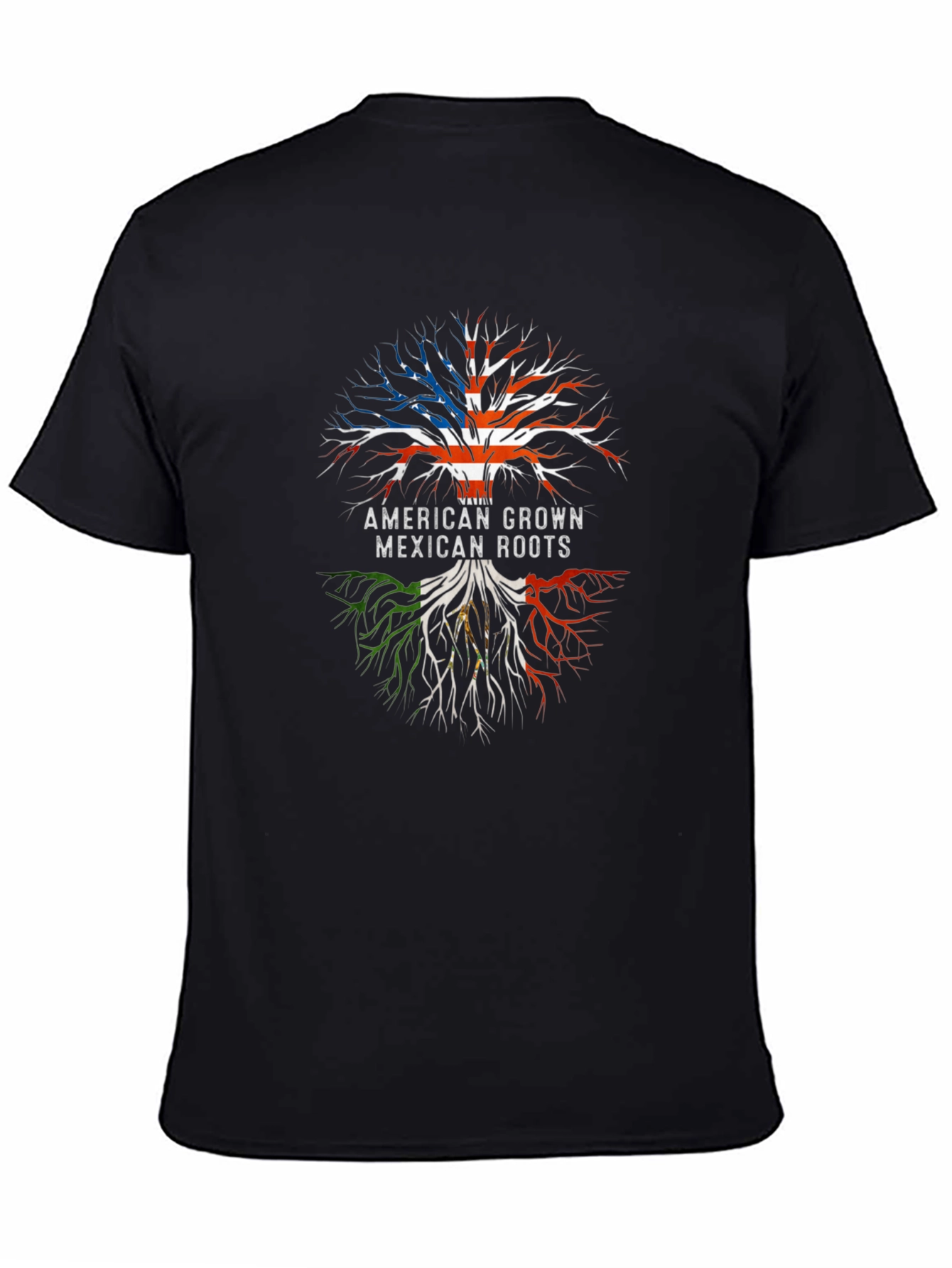 American Grown Mexican Roots T-Shirt