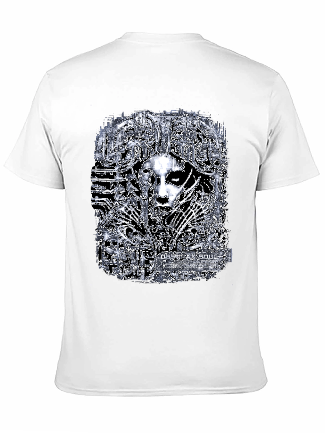 Obsidian Soul Graphic Tee - Dark Fantasy T-Shirt