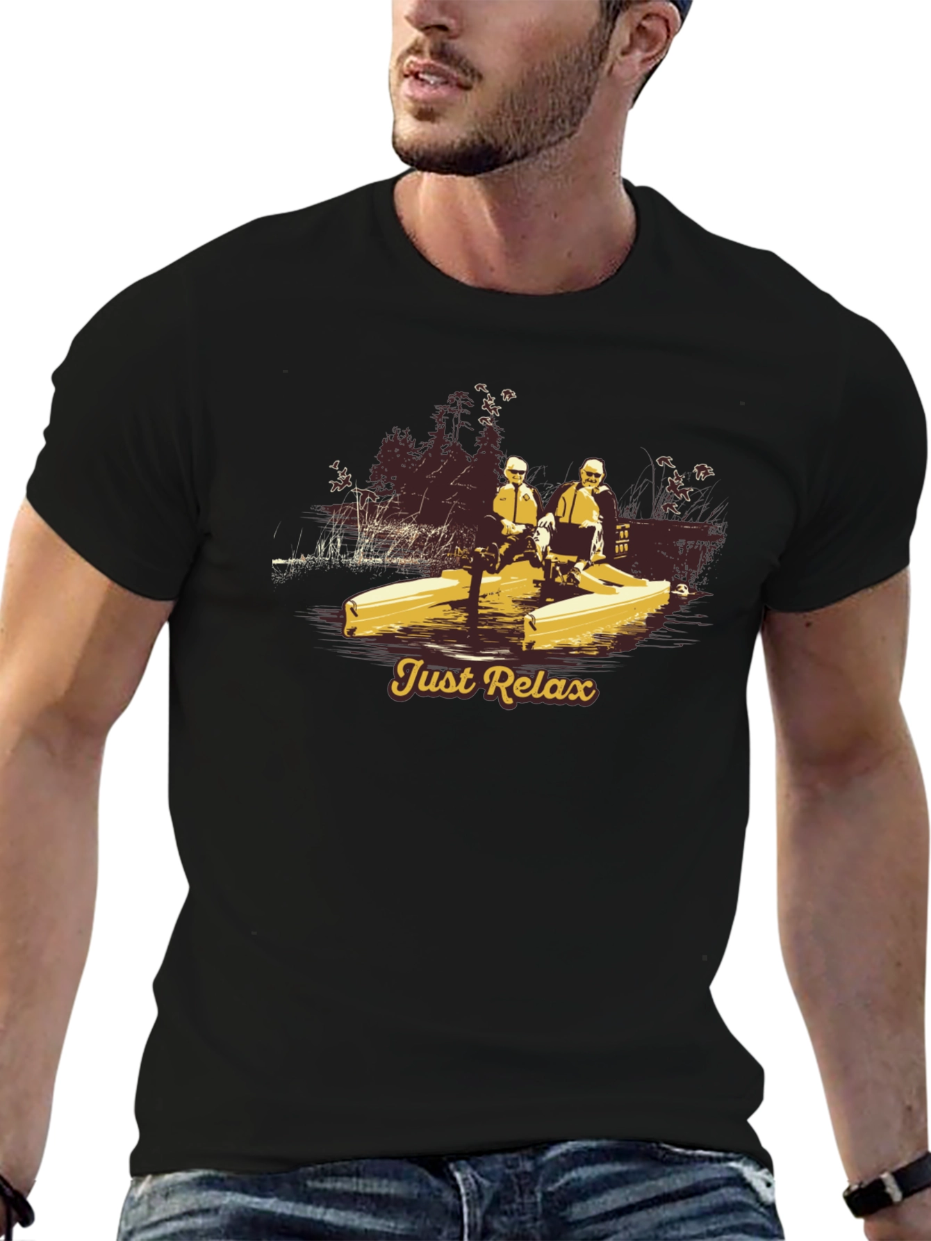 Just Relax Graphic T-Shirt