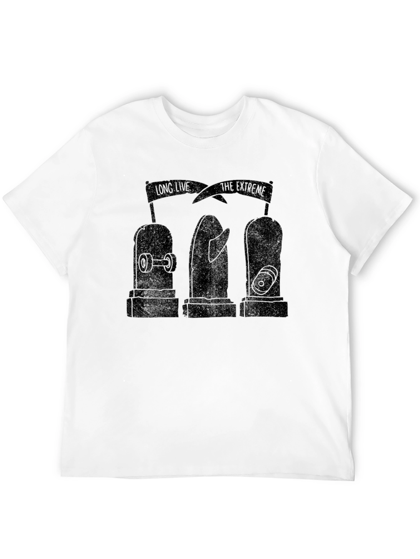 Long Live the Extreme Black Graphic Tee