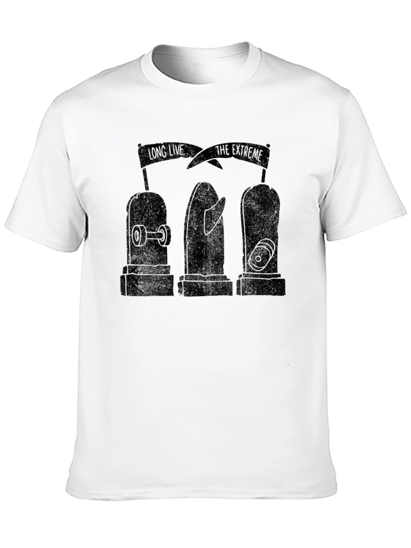 Long Live the Extreme Black Graphic Tee
