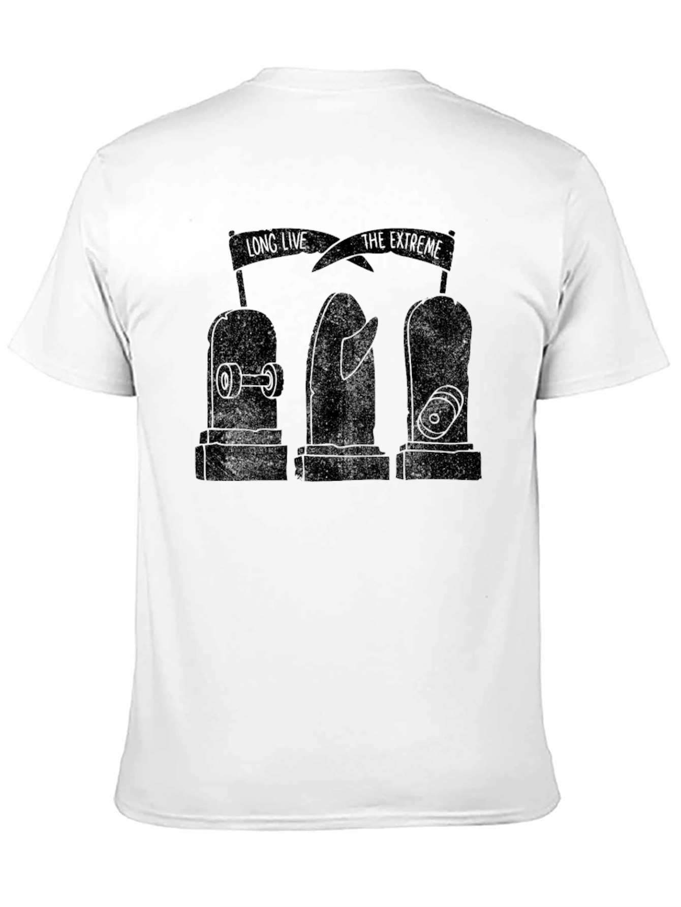 Long Live the Extreme Black Graphic Tee