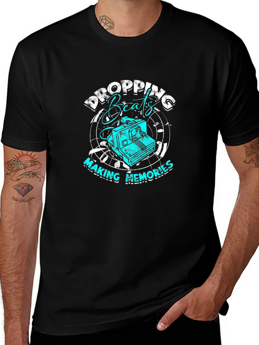 Dropping Beats T-Shirt - Music Lover Tee