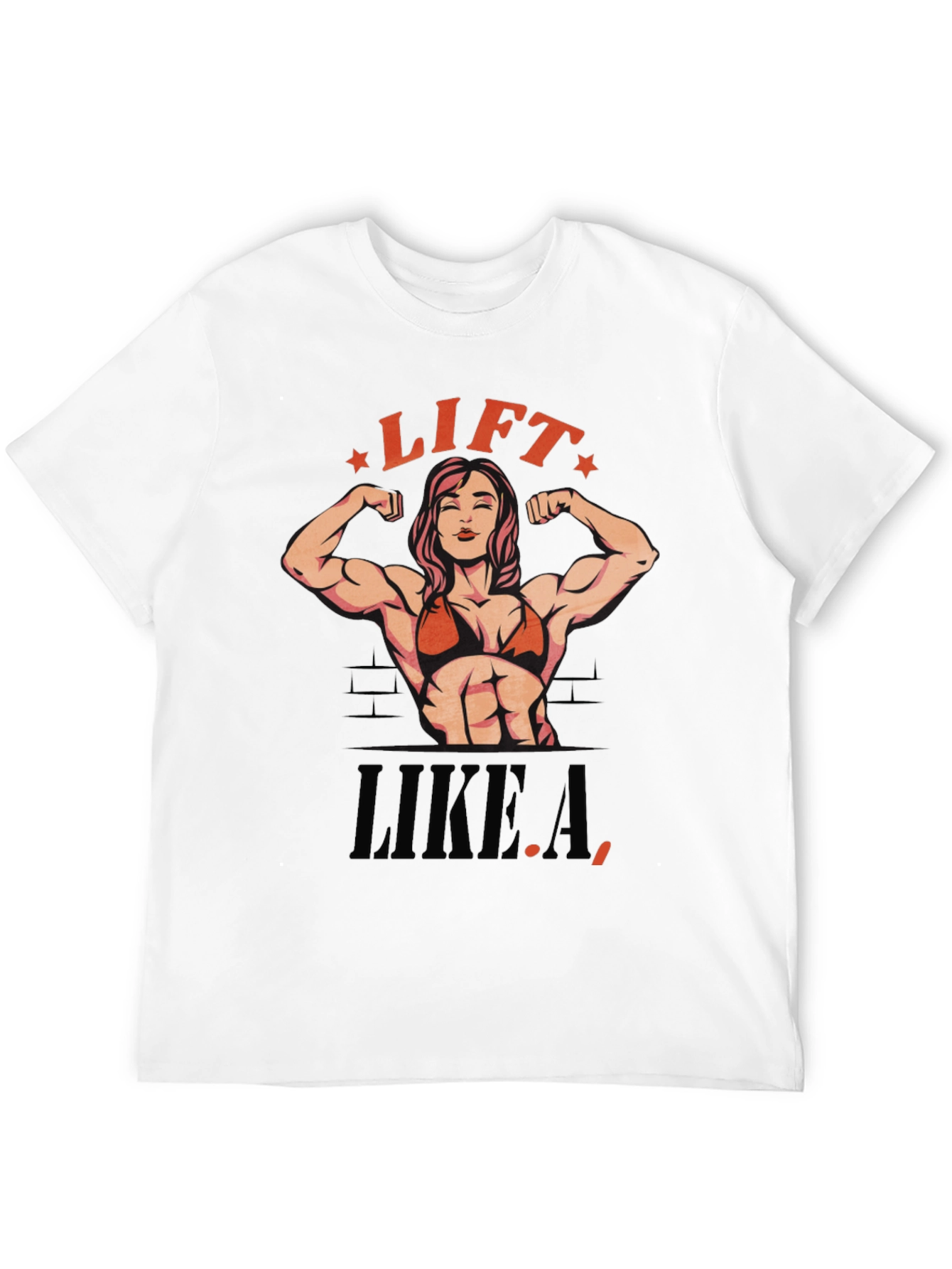 Lift Like A Woman T-Shirt - Black