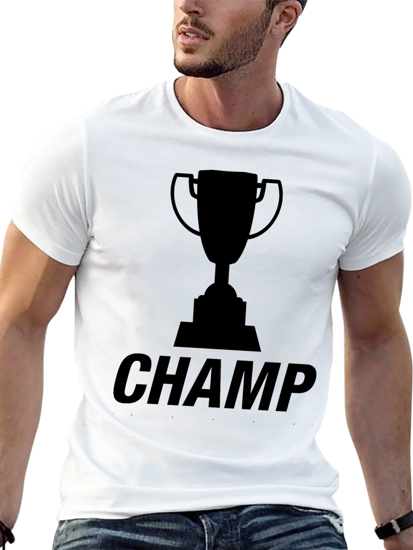 Champion Graphic Tee - Black