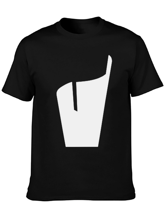 Minimalist Graphic Tee - Black