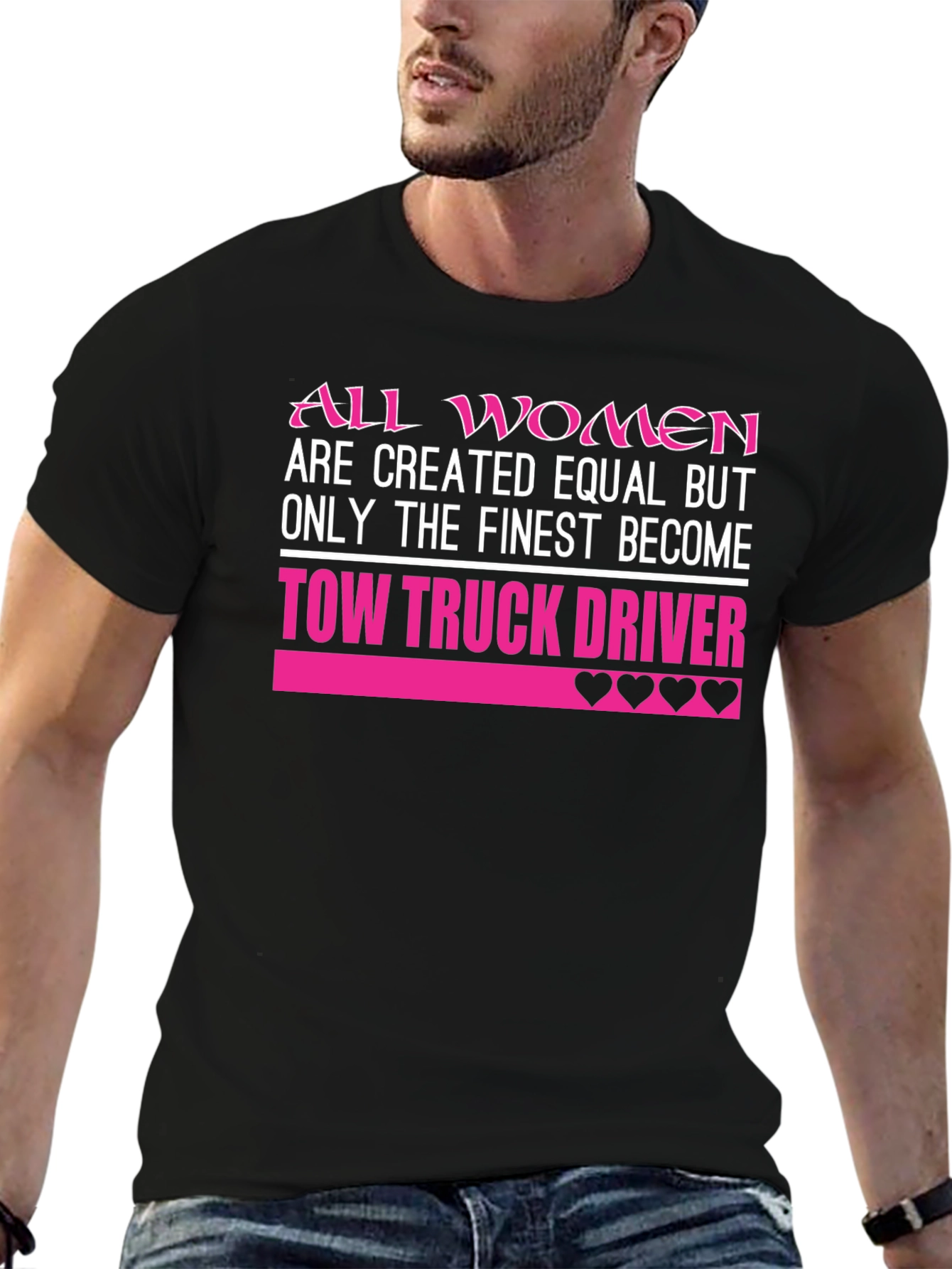 Finest Women Tow Truck Driver T-Shirt