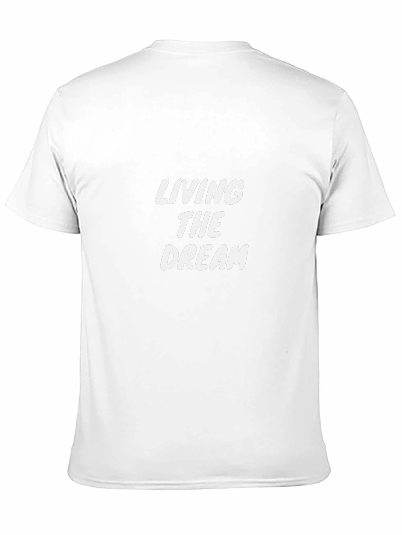 Living The Dream Graphic Tee - Black