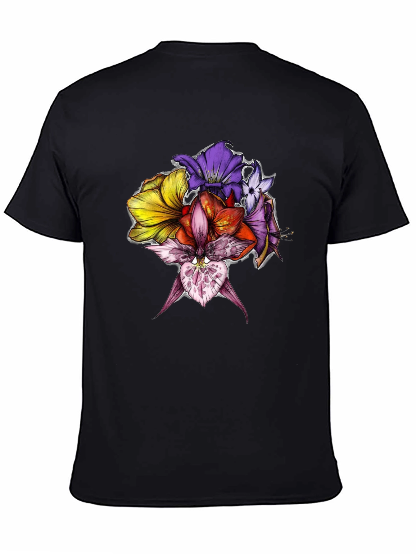 Floral Graphic Print Tee