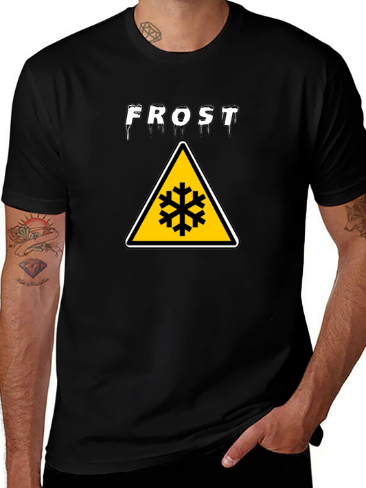 Frost Warning Black T-Shirt