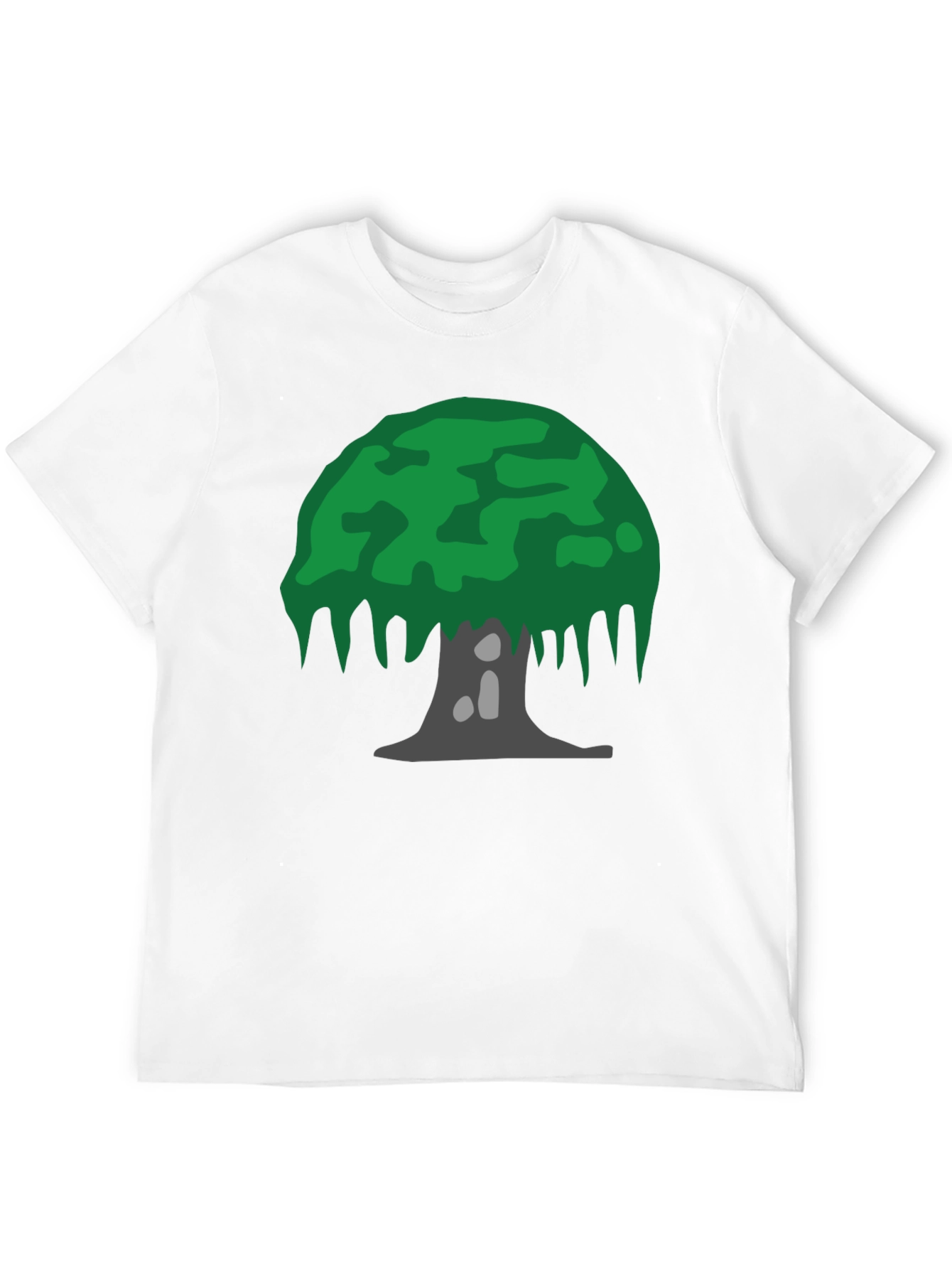 Tree Graphic Tee - Nature Inspired Black T-Shirt