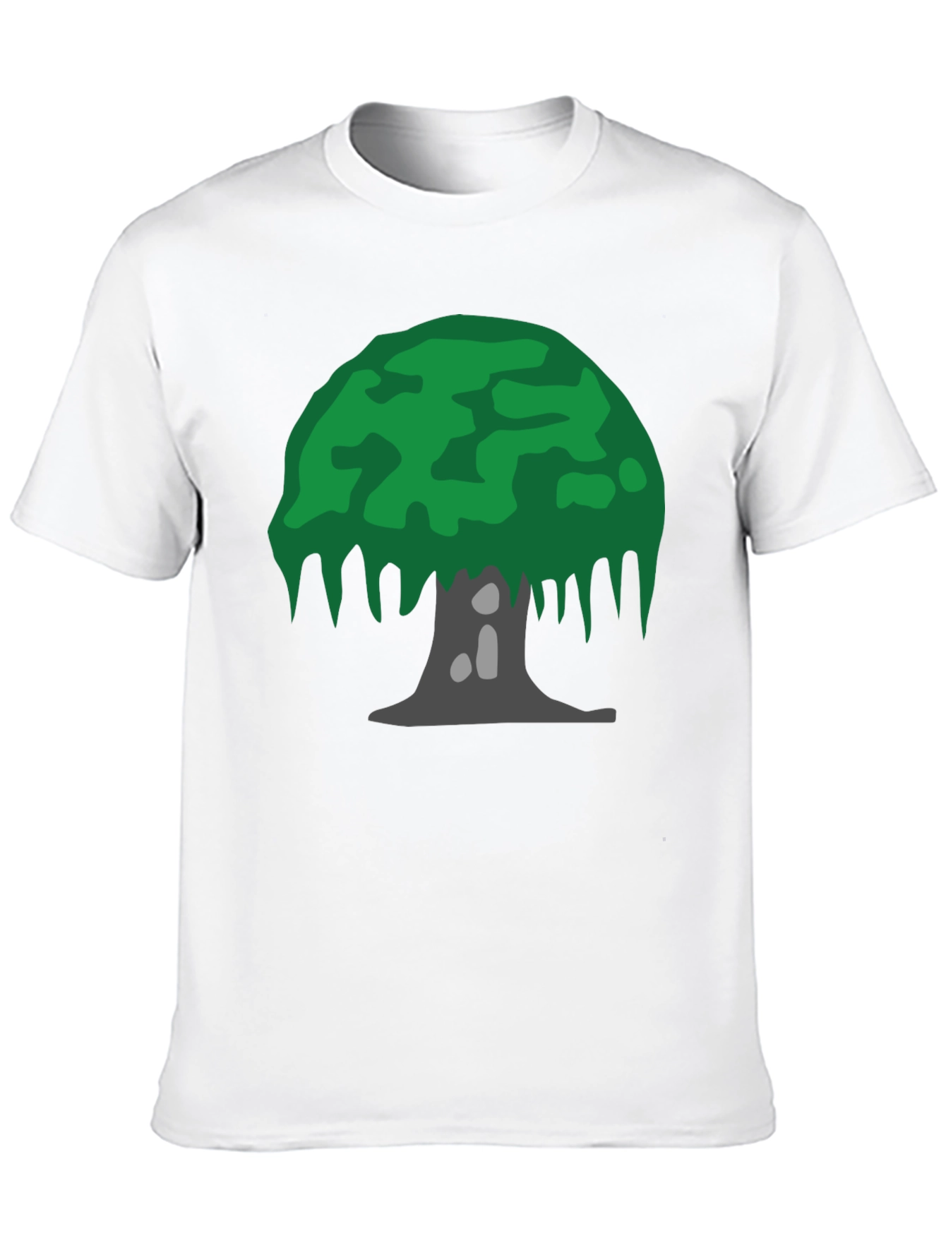 Tree Graphic Tee - Nature Inspired Black T-Shirt