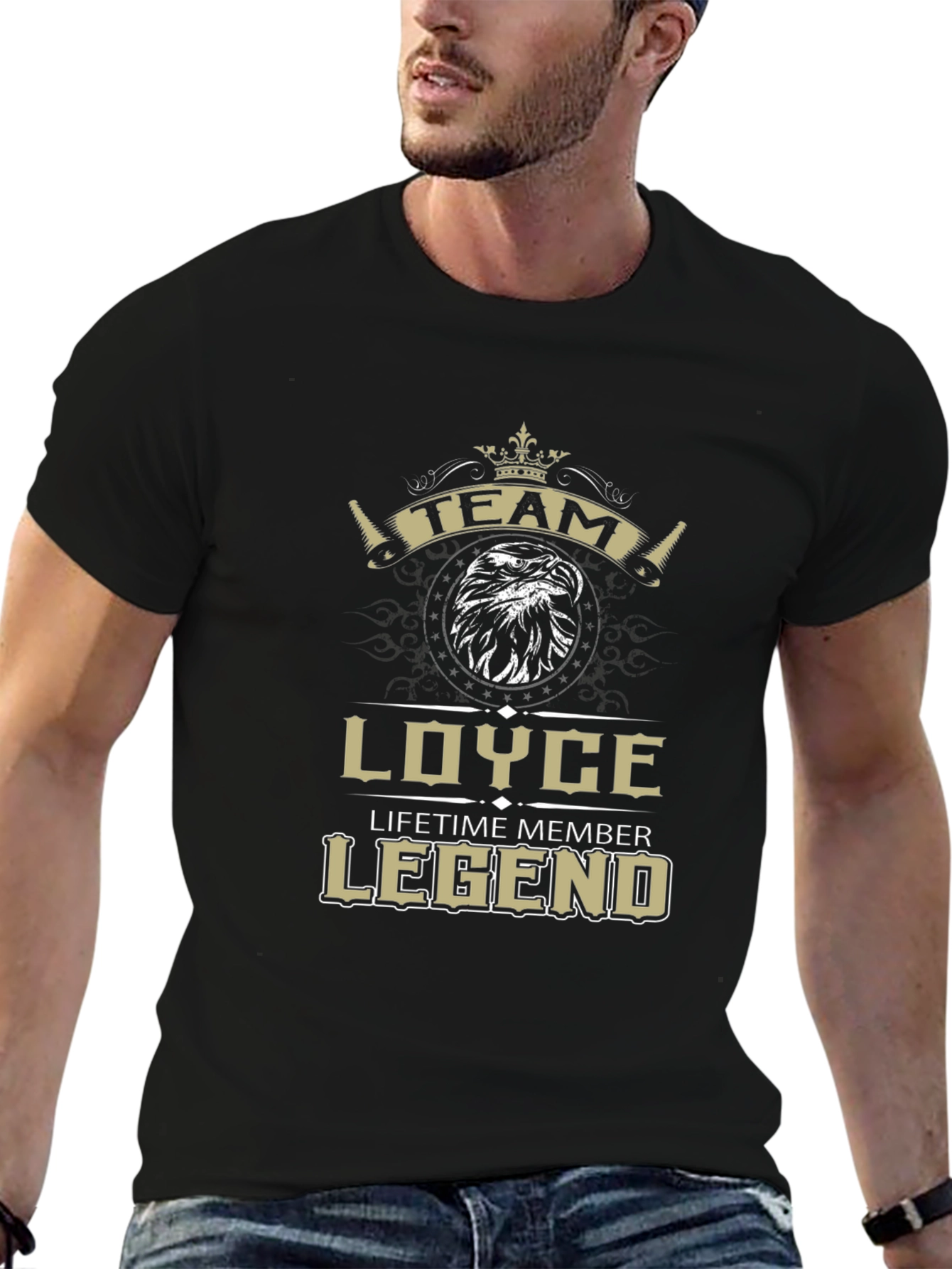 Team Loyce Lifetime Legend Black T-Shirt