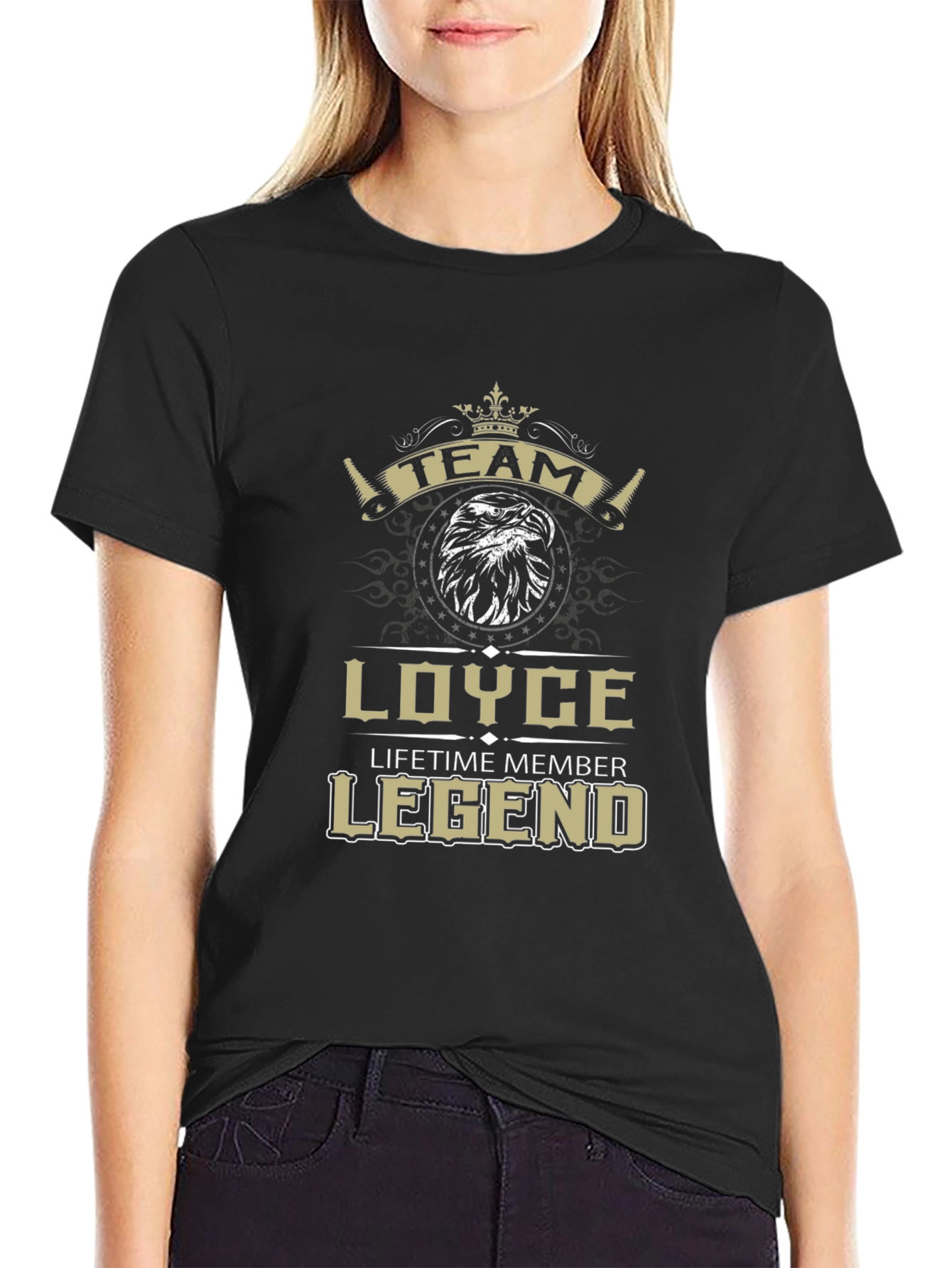 Team Loyce Lifetime Legend Black T-Shirt