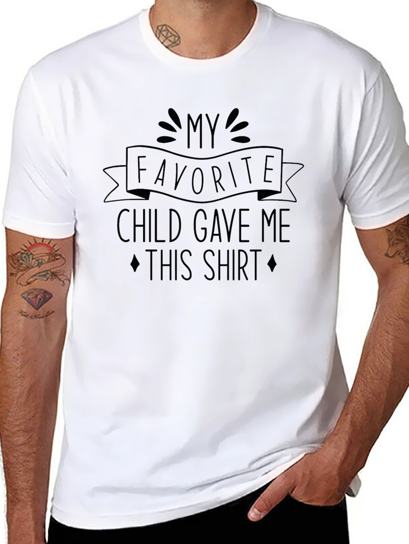 Funny My Favorite Child Graphic Tee