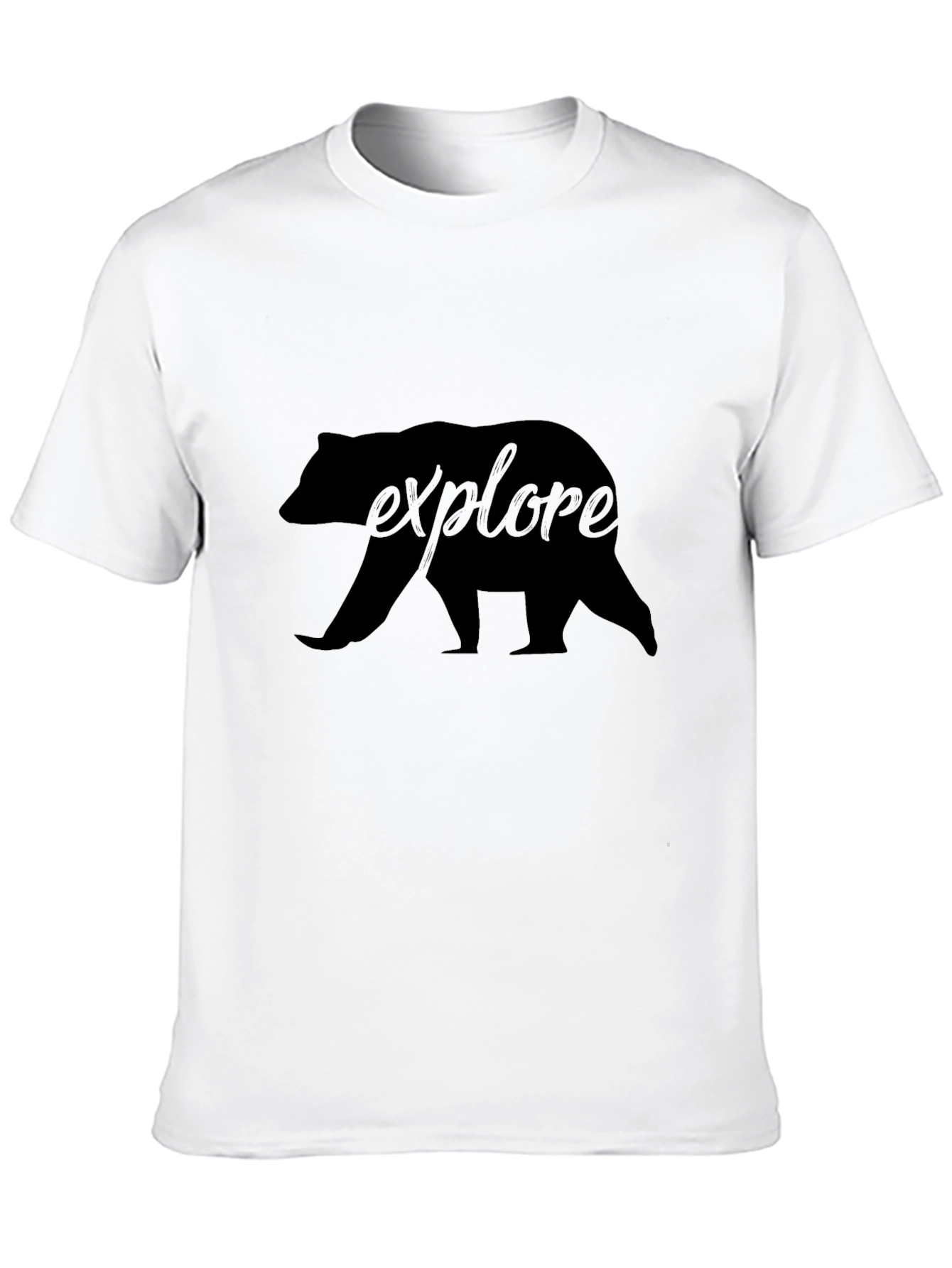 Explore Bear Graphic T-Shirt