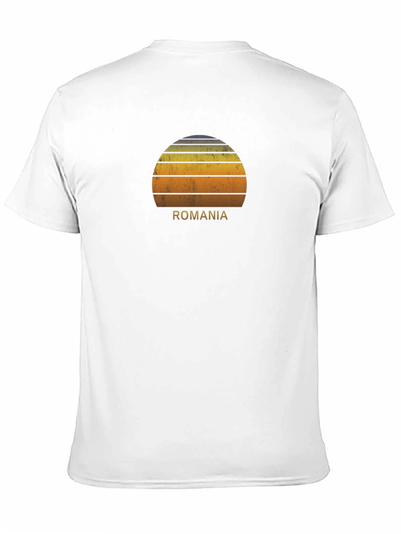 Romania Sunset Graphic T-Shirt